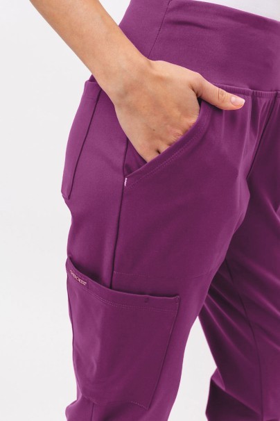 Dámska lekárska súprava Cherokee Achieve baklažánová-7