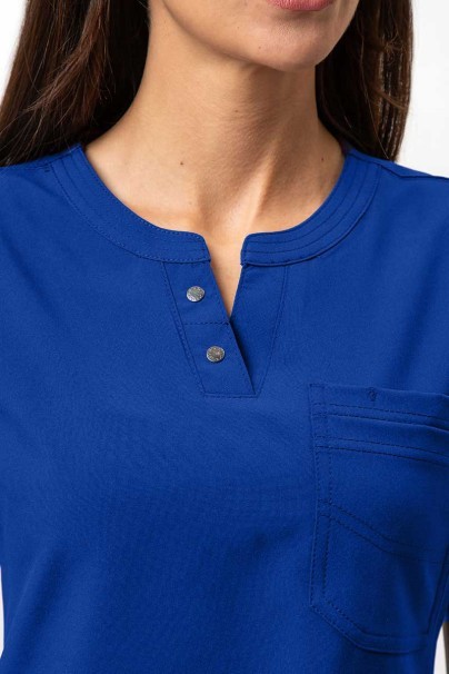 Dámska lekárska súprava Dickies EDS NXT (blúza Round Neck, nohavice Wide Leg) tmavo modrá-4