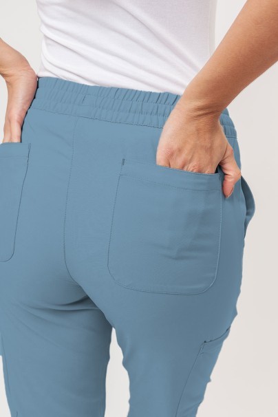 Dámske lekárske nohavice Maevn Momentum 6-pocket pastelovo modré-4