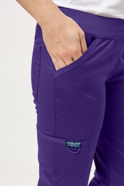 Dámska lekárska súprava Cherokee Revolution (blúzka Mock, nohavice Straigh) fialová-8