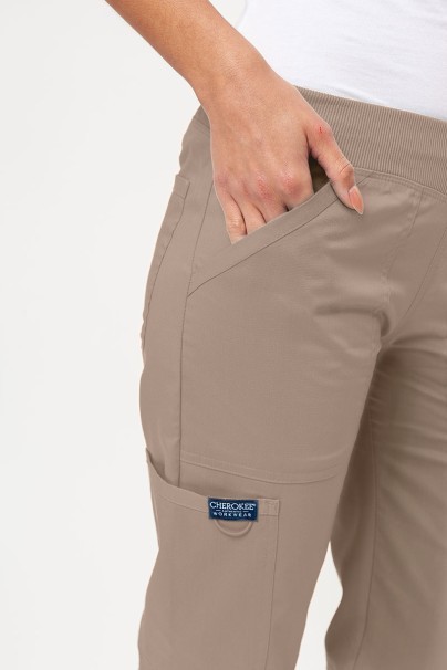 Dámska lekárska súprava Cherokee Revolution (blúzka Mock, nohavice Straigh) béžová-10