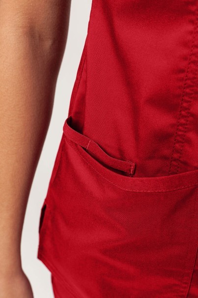 Dámska lekárska súprava Cherokee Revolution (blúzka Mock, nohavice Straigh) červená-6