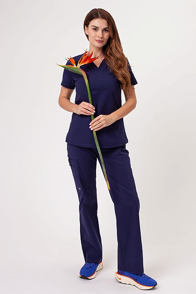 Dámske lekárske nohavice Dickies Forge Straight Leg námornícky modré