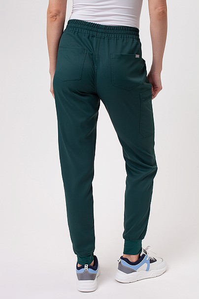 Dámske lekárske nohavice Sunrise Lite Fit jogger tmavo zelené