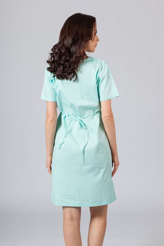 Lekárske jednoduché šaty Sunrise Uniforms mátové-2