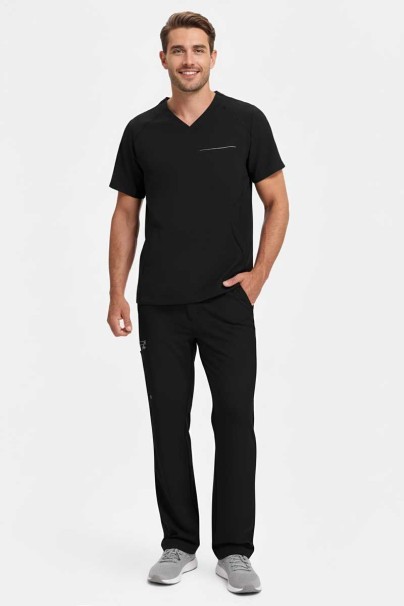 Pánska lekárska blúza Healing Hands Steven čierna-2