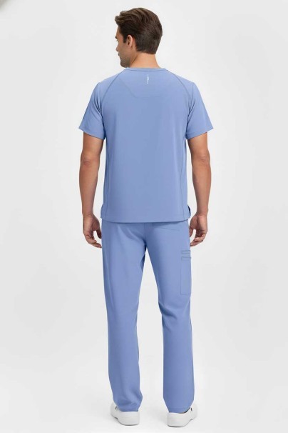 Pánska lekárska súprava Healing Hands (blúza Steven, nohavice Noah) klasicky modrá-2