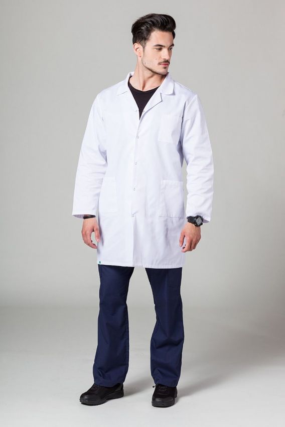 Lekársky pracovný plášť Sunrise Uniforms biely-4