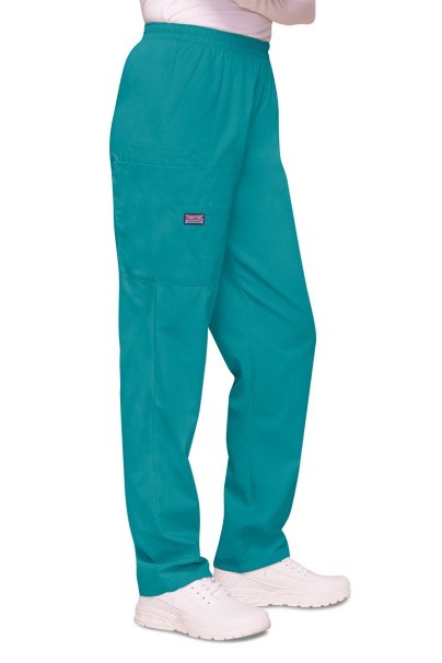 Lekárska dámska súprava Cherokee Originals (blúzka V-neck, nohavice N.Rise) morsky modrá-7