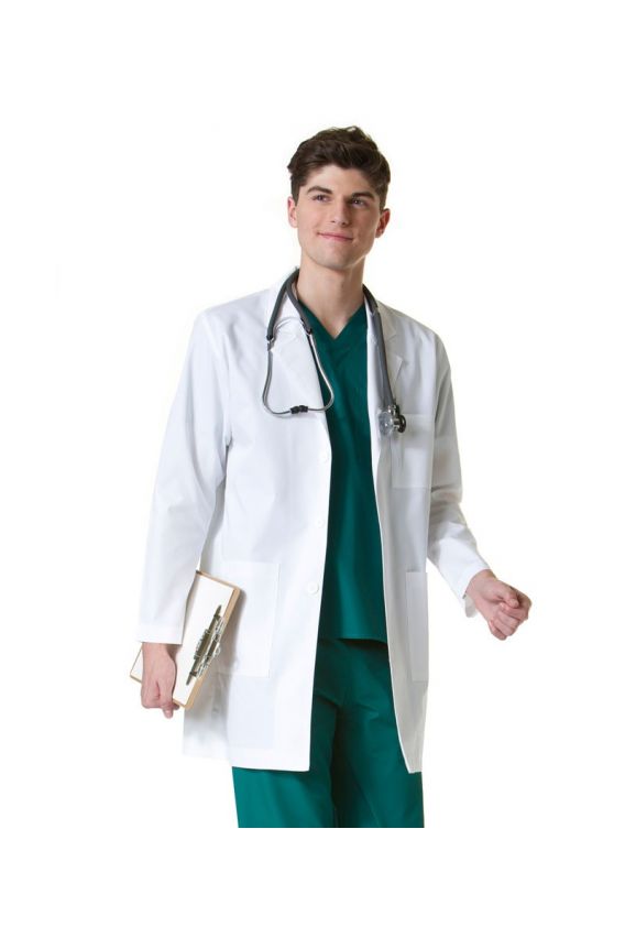 Univerzálny lekársky plášť Maevn biely-3
