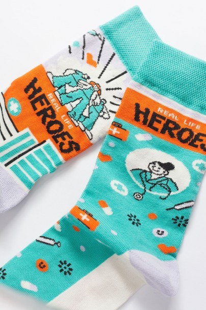 Farebné ponožky Real Life Heroes - UniformSocks-2