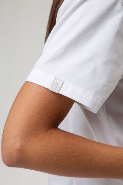 Dámske lekárske šaty Sunrise Uniforms Charm biele-4