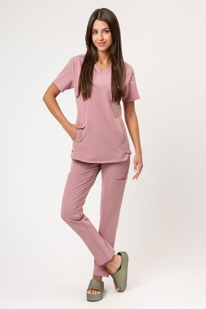 Dámska lekárska blúza Uniforms World 518GTK™ Lucy pastelově ružová-5