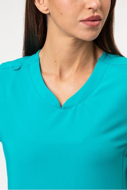Dámska lekárska blúza Uniforms World 518GTK™ Lucy morsky modrá-4