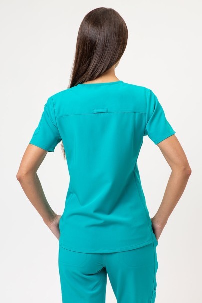 Dámska lekárska blúza Uniforms World 518GTK™ Lucy morsky modrá-3