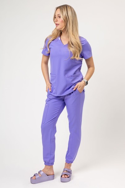 Dámska lekárska blúza Cherokee Ultra V-neck Top levanďulová-2