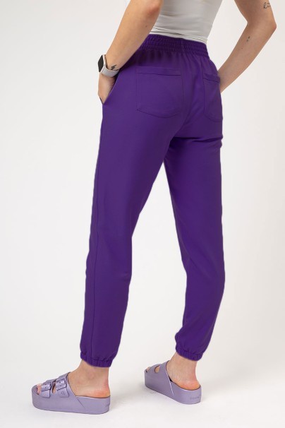 Dámske lekárske nohavice Cherokee Ultra Cargo fialové-2