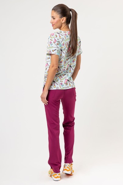 Dámska lekárska blúza Sunrise Uniforms Prints Beauty Boost-5