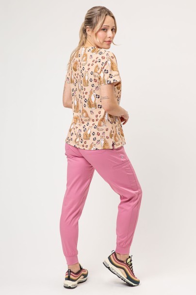 Dámska lekárska blúza Sunrise Uniforms Prints Purrfect Relax-5
