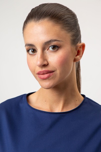 Dámske lekárske šaty Sunrise Uniforms Elite námornícky modré-3
