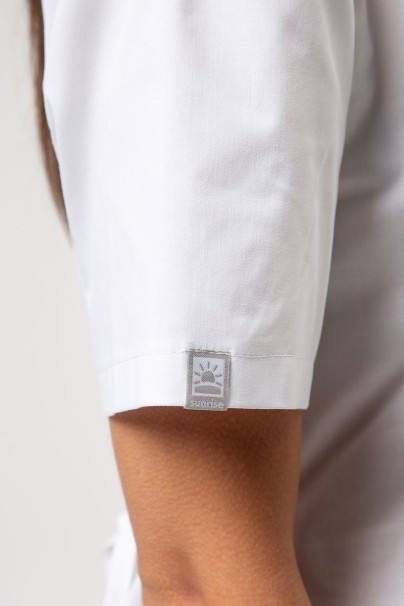 Dámske lekárske šaty Sunrise Uniforms Vital biele-5