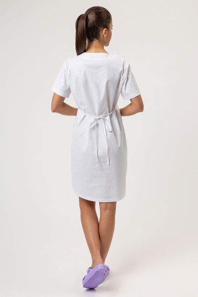 Dámske lekárske šaty Sunrise Uniforms Vital biele-6