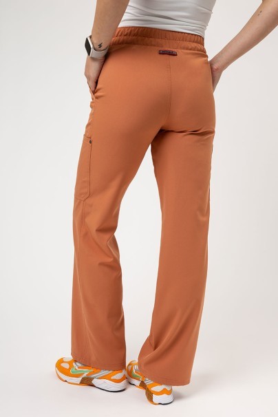 Dámske lekárske nohavice Dickies EDS NXT Wide Leg hnedé-3