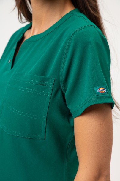 Dámska lekárska blúza Dickies EDS NXT Round Neck zelená-4