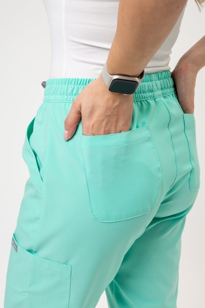 Lekárska súprava Maevn Momentum (blúzka Double V-neck, nohavice 6-pocket) mätová-9