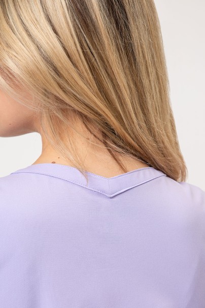 Lekárska dámská blúzka Maevn Momentum Double V-neck levanduľová-5