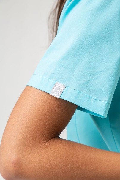Dámske lekárske šaty Sunrise Uniforms Charm aqua-4
