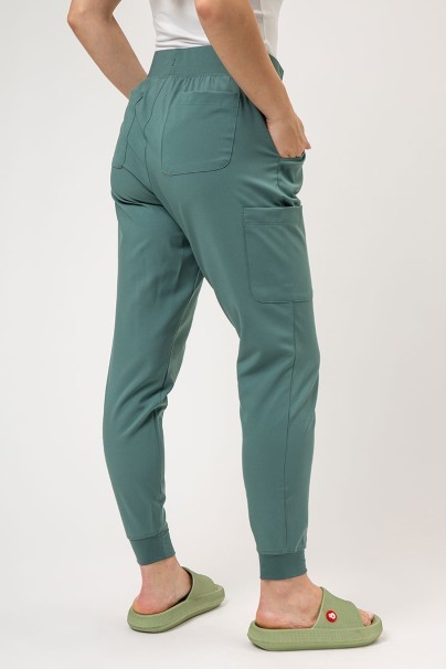 Lekárske dámske nohavice Maevn Momentum jogger pastelovo zelené-2