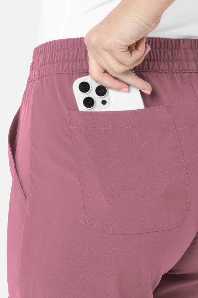 Dámske lekárske nohavice Maevn Momentum 6-pocket pastelovo ružové-3