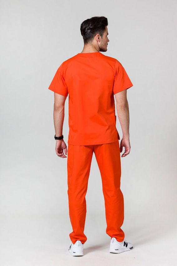 Pánska lekárska blúzka Sunrise Uniforms oranžová-5