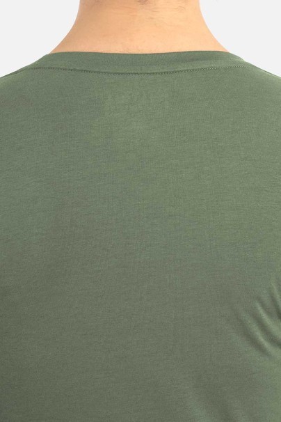 Dámske tričko s dlhým rukávom Maevn Bestee olivkové-2