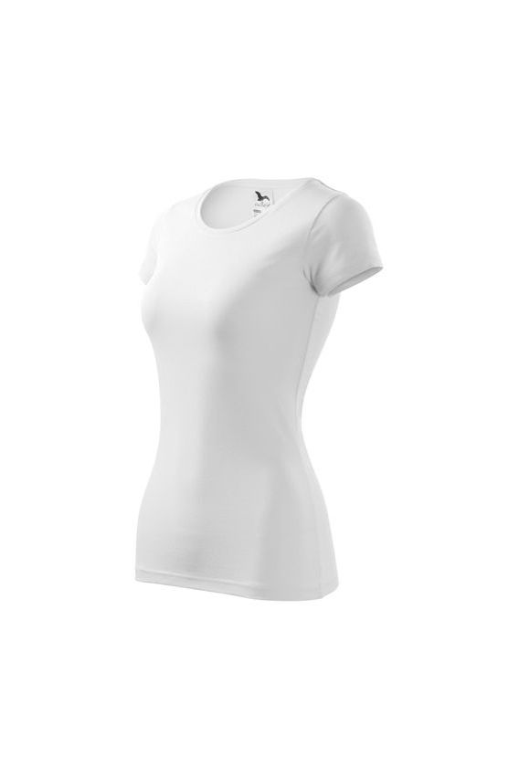 Dámske tričko Malfini Glance s krátkym rukávom biele-4