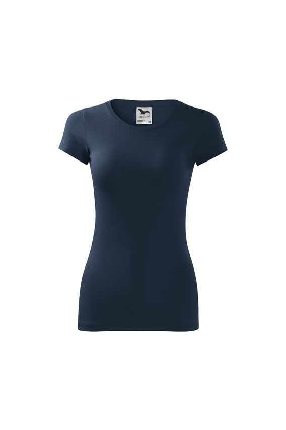 Dámske tričko Malfini Glance s krátkym rukávom námornicky modré-2