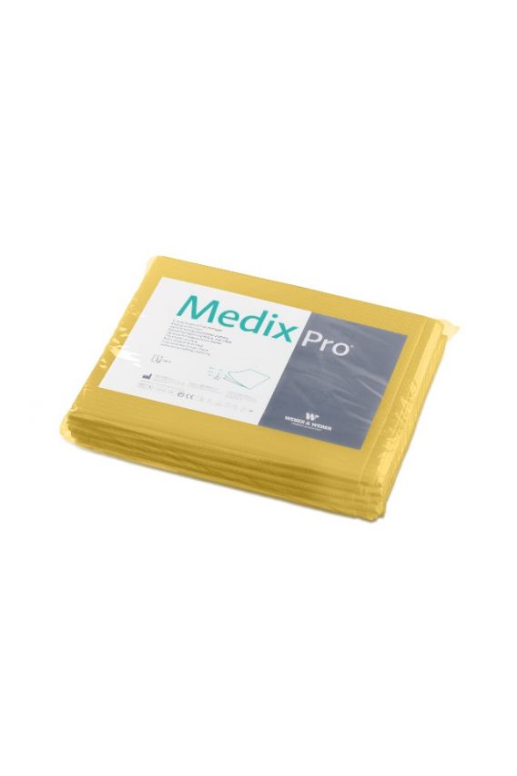 Zdravotnícka prestieradlá 150x210 cm z buničiny a fólie MedixPro (balenie 5 kusov)-9