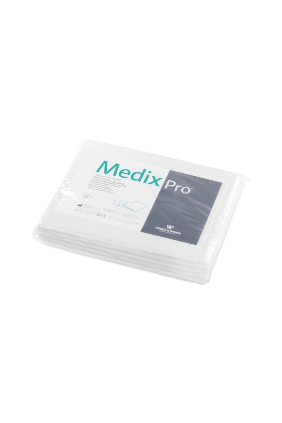 Zdravotnícka prestieradlá 150x210 cm z buničiny a fólie MedixPro (balenie 5 kusov)-10