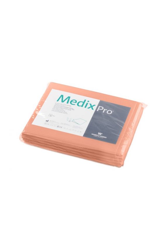 Zdravotnícka prestieradlá 150x210 cm z buničiny a fólie MedixPro (balenie 5 kusov)-3
