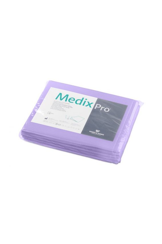 Zdravotnícka prestieradlá 150x210 cm z buničiny a fólie MedixPro (balenie 5 kusov)-7