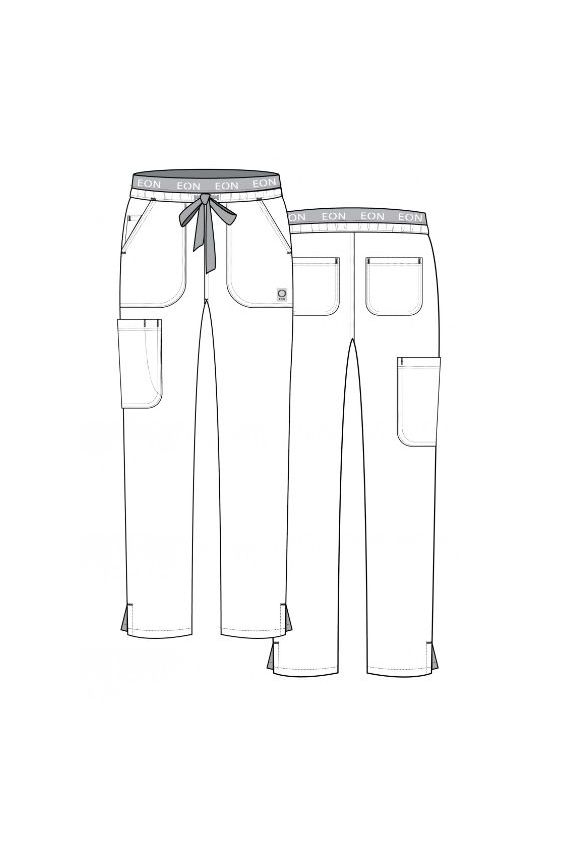 Dámské nohavice Maevn EON Style biele-2