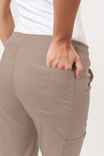 Dámske lekárske nohavice Cherokee Revolution Straight Leg béžové-3
