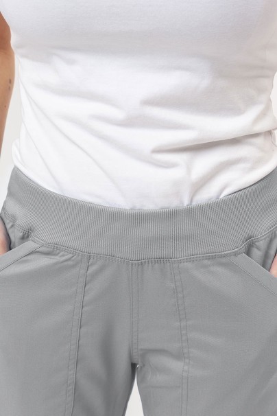 Dámske lekárske nohavice Cherokee Revolution Straight Leg svetlo šedé-3