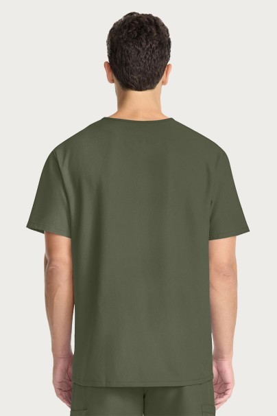 Pánska lekárska blúza Cherokee Ultra V-neck olivková