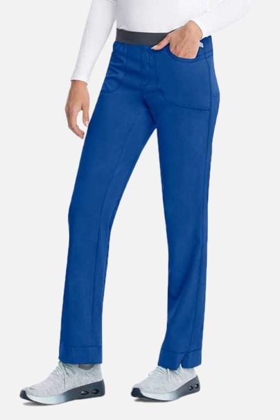 Dámske lekárske nohavice Cherokee Infinity Slim Pull-on tmavo modré-2