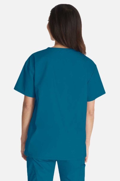 Lekárska dámska blúza Dickies EDS Signature V-neck Top karaibsky modrá-2