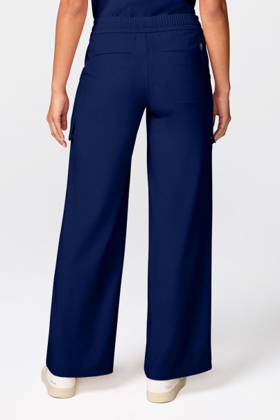 Dámske zdravotnícke nohavice Healing Hands Quest Wide Leg Petite námornícky modré