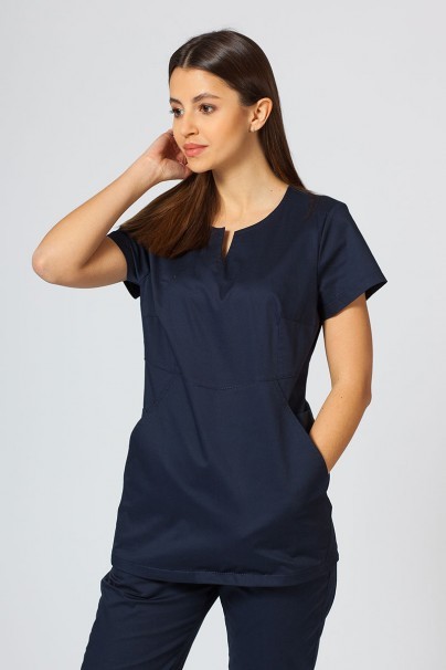 Zdravotnická súprava Sunrise Uniforms Active námornícky modrá (s blúzkou Kangaroo - elastic)-2