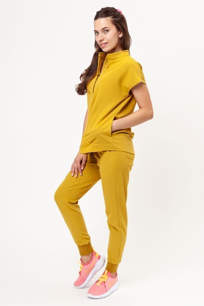 Dámska lekárska blúza Uniforms World 518GTK™ Avant On-Shift žltá-8
